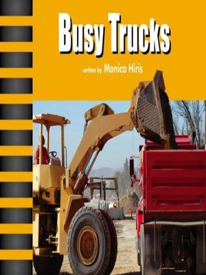 cover image of Busy Trucks